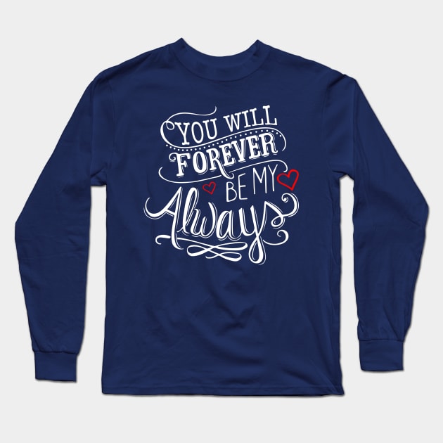 Valentines Day Long Sleeve T-Shirt by HenryTu